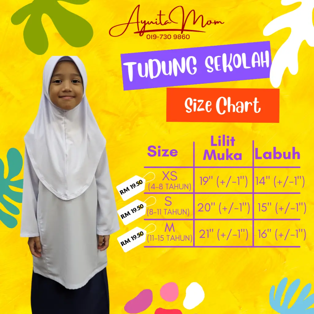 "Panduan Lengkap: Dah Beli Tudung Sekolah Ke?" 1 tudung poster 1024x1024 1