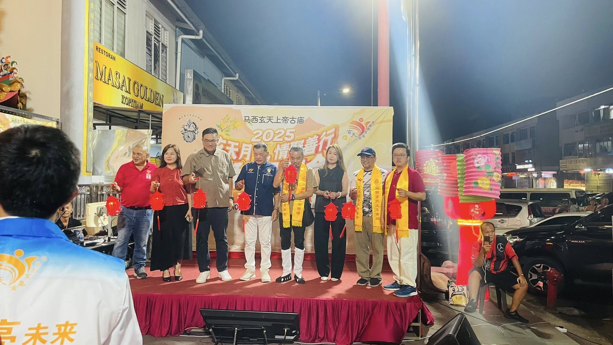 Majlis Perayaan Pesta Tang Long 2025 di Pekan Masai
