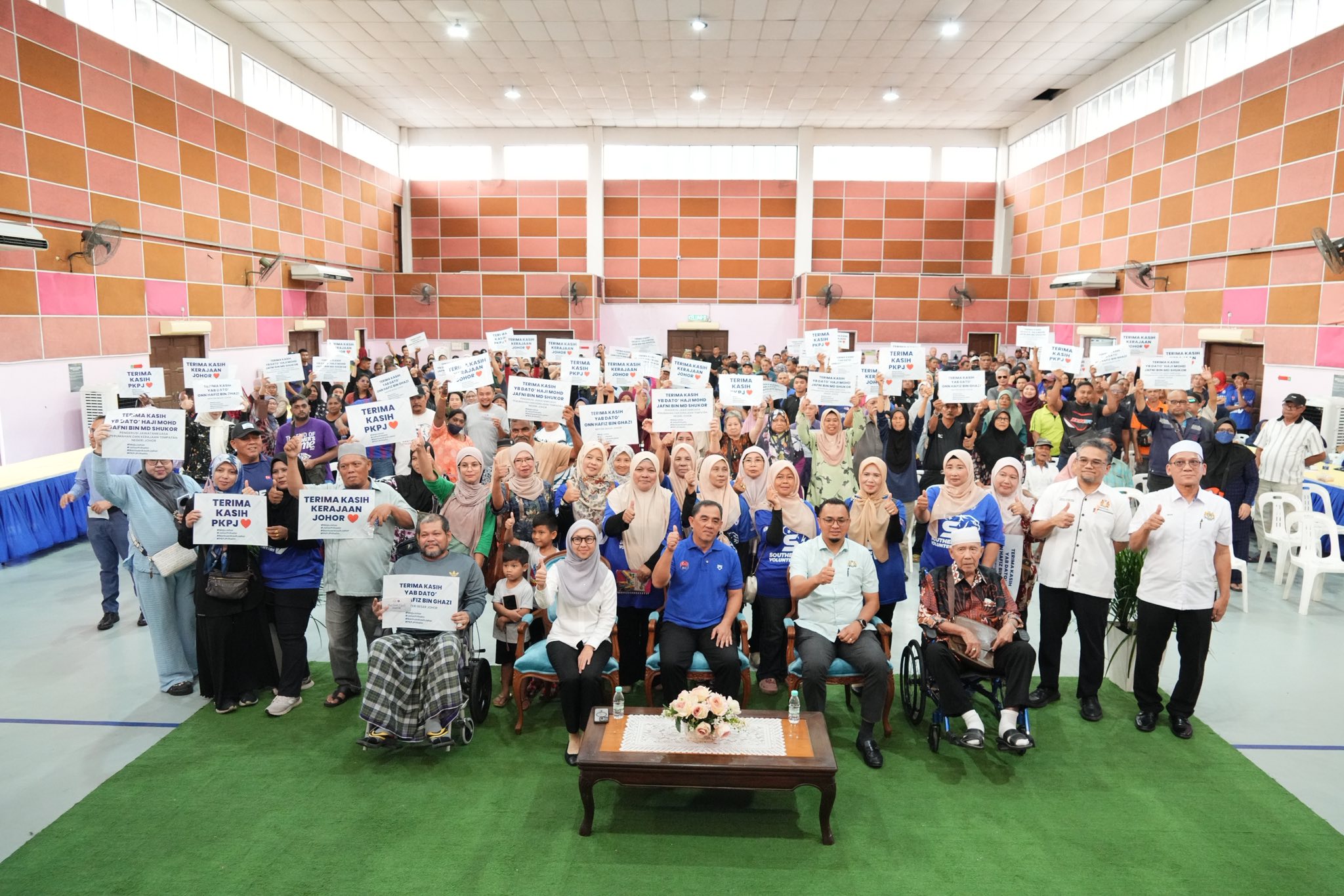 Penyerahan Bantuan Kasih Johor : PKPJ